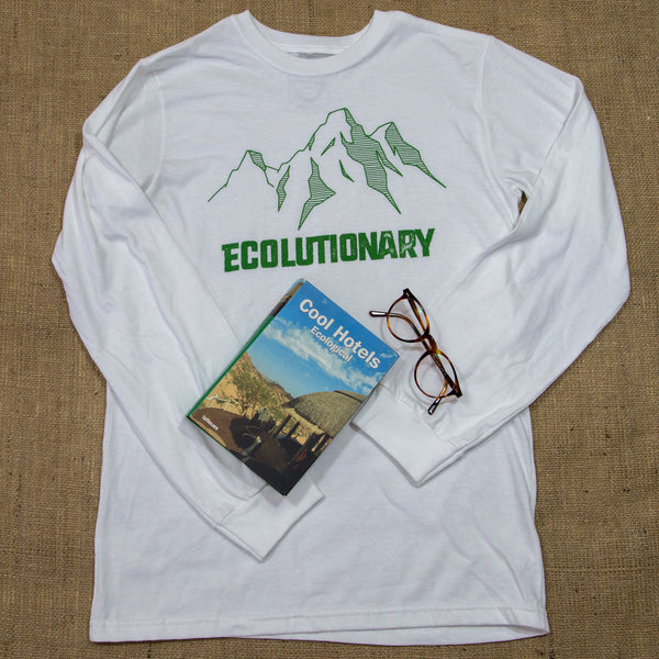 Ecolutionary Mint Long Sleeve Organic T shirt