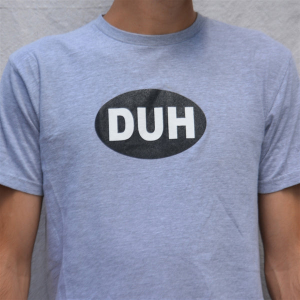 OneSkater DUH grey fitted T shirt