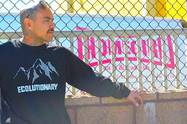 Ecolutionary Midnight Long Sleeve Organic T shirt
